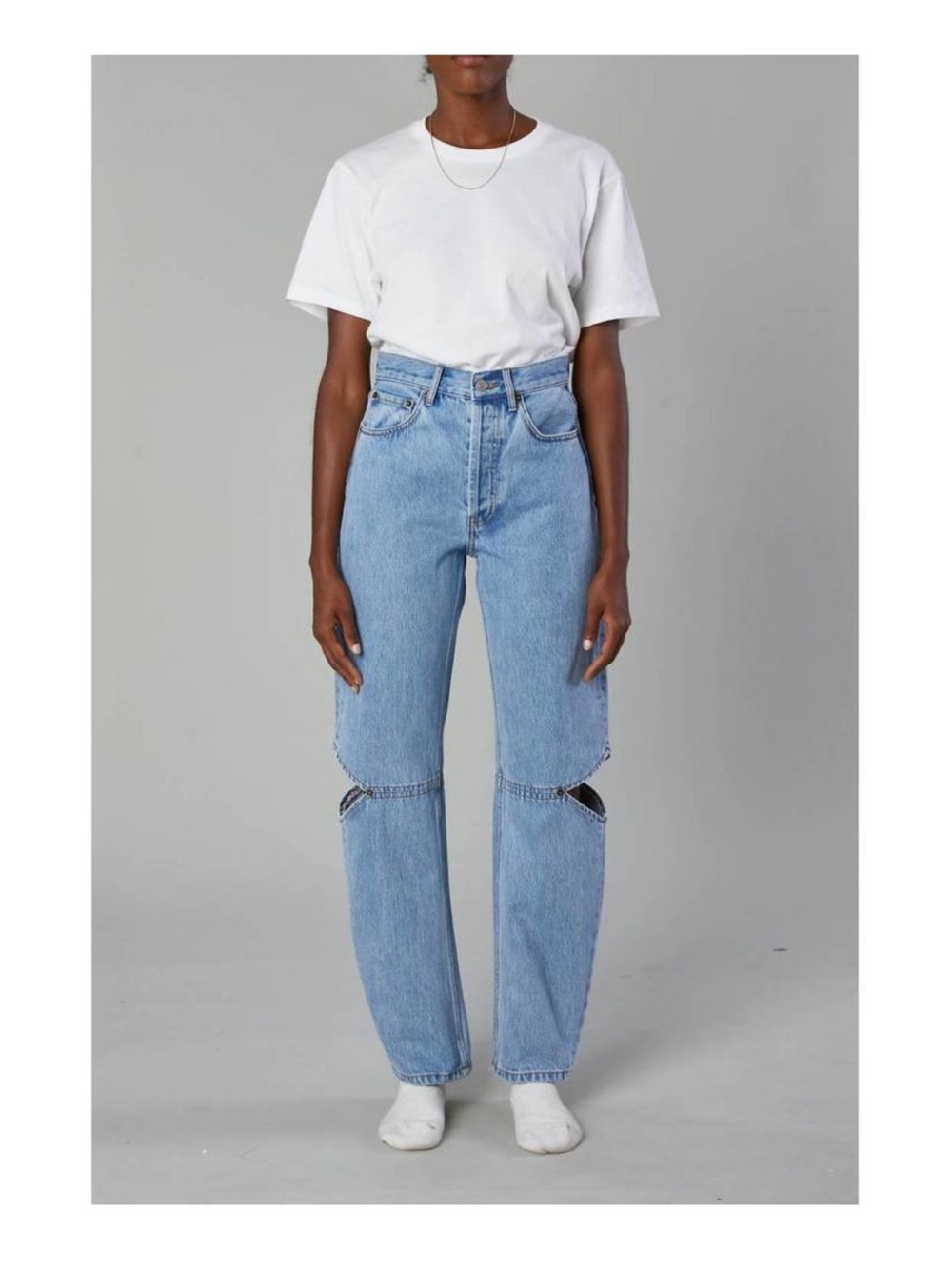 STILL HERE Cowgirl Jean In Vintage Blue 26